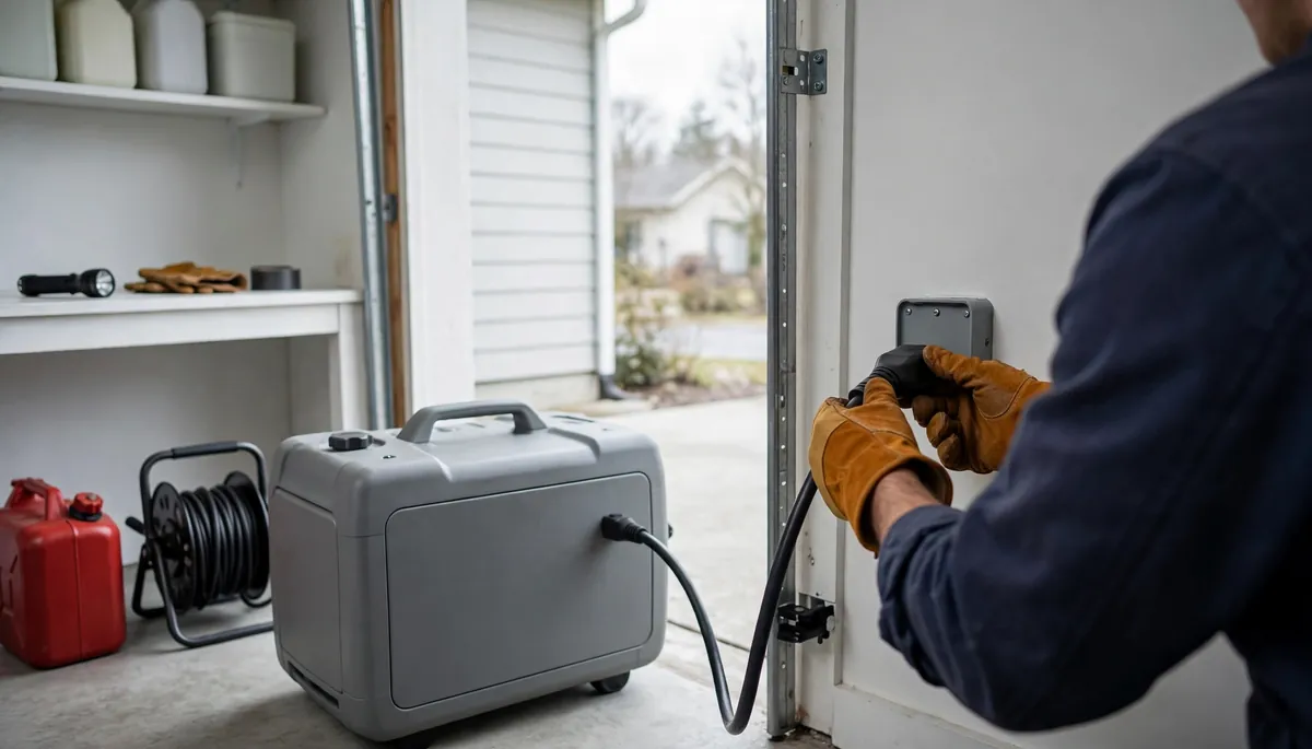 Comment brancher un groupe électrogène sur une maison ?